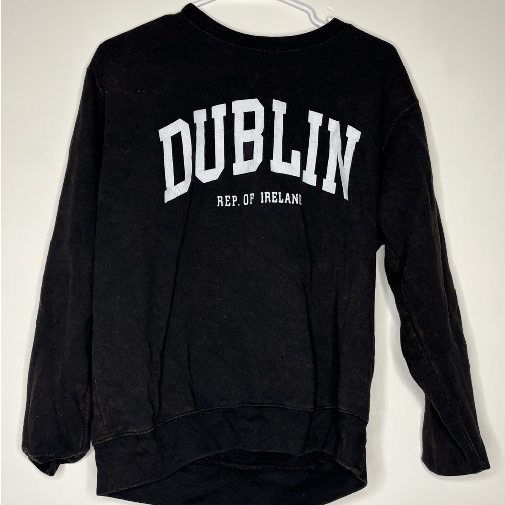 Black Dublin Sweatshirt
